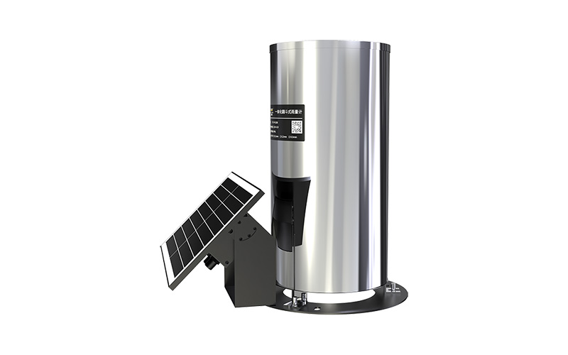 F-YL300 Integrated Solar Tipping Bucket Rain Gauge, 0.1/0.2/0.5mm Resolution