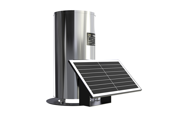 F-YL300 Integrated Solar Tipping Bucket Rain Gauge, 0.1/0.2/0.5mm Resolution